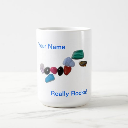 You Really Rock Customizable コーヒーマグカップ (中央)