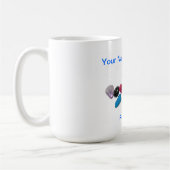 You Really Rock Customizable コーヒーマグカップ (左)