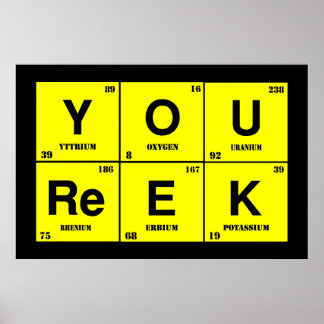 You Reek_Chemical話's ポスター