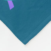 You Ribbon Suicide Prevention Awareness Women Men  フリースブランケット (角)