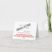 You Rockありがとう サンキューカード (裏面)