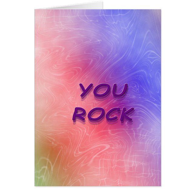 You Rockカード (正面)
