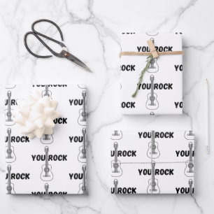 You Rockギターラッピング紙シート ラッピングペーパーシート