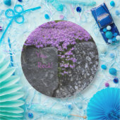 You Rockパープルフロックス ペーパープレート (パーティー)