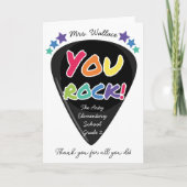 You ROCK音楽先生 カード (正面)