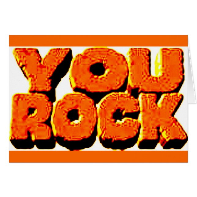 YOU ROCK (正面横)