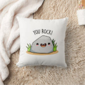 You Rock おもしろい Geology Pun クッション (ブランケット)