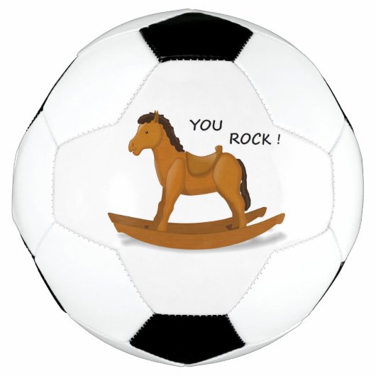 YOU ROCK サッカーボール (正面)