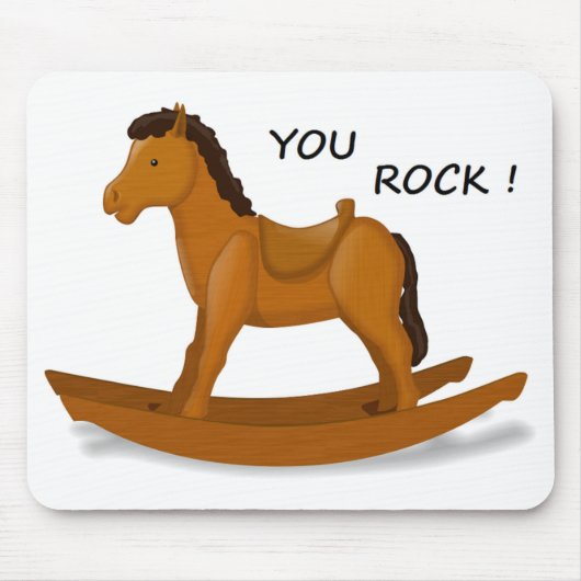 YOU ROCK マウスパッド (正面)