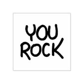 You Rock 前向き Recognitionによる学生の評価 ラバースタンプ (インプリント)