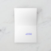 You Rock Christmas Notecards シーズンカード (内部)