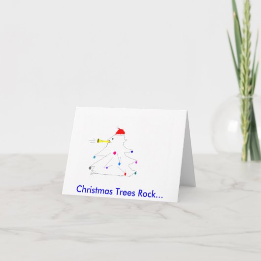 You Rock Christmas Notecards シーズンカード (正面)