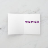 You Rock Greeting Card カード (内部)