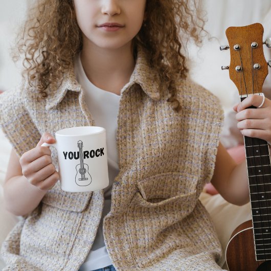 You Rock Guitar Mug コーヒーマグカップ