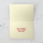 You Rock Happy Father's Day Card カード (内部)