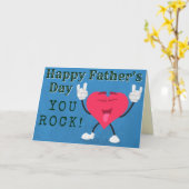 You Rock Happy Father's Day Card カード (黄色い花)