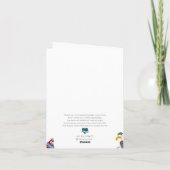 You Rock Holiday Thank You card カード (裏面)