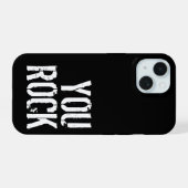You Rock - iPhone 15ケース (裏面横)
