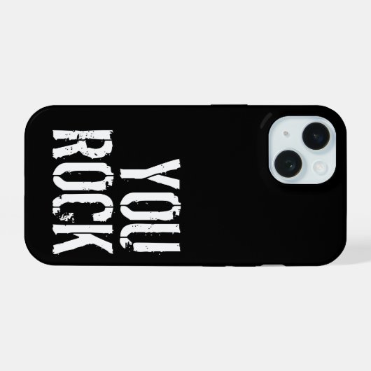 You Rock - iPhone 15ケース (裏面横)