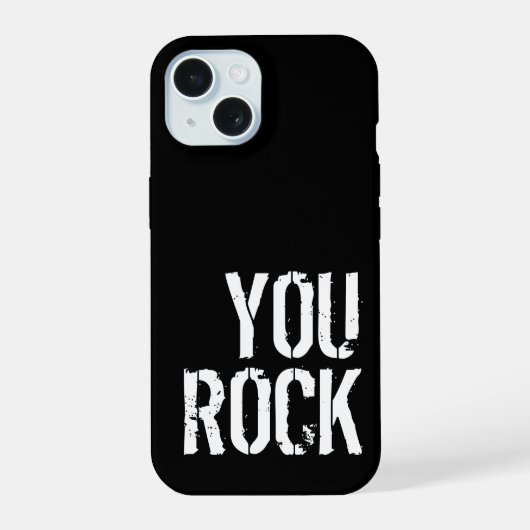 You Rock - iPhone 15ケース (裏面)