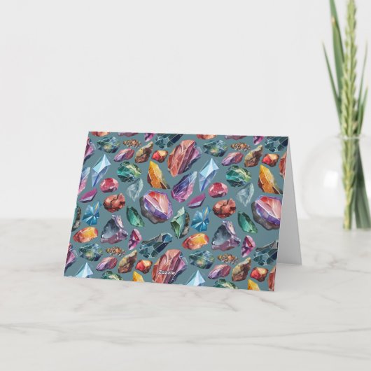 You Rock Jewel Toned サンキューカード (裏面)