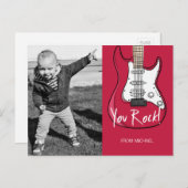 You Rock Kids Classroomバレンタイン写真はがき シーズンポストカード (正面/裏面)