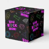 You Rock Mom Gemstone Pattern フェイバーボックス (裏面サイド)