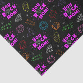 You Rock Mom Gemstone Pattern 薄葉紙 (詳細)