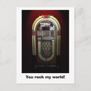 You Rock My Worldポストカード ポストカード