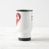 You Rock My World：ロックハンマーハート トラベルマグ (中央)