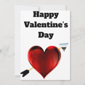 You Rock My World Valentine's Day Card 招待状 (裏面)