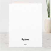 You Rock Rocking Chair Valentine's Day Card カード (裏面)