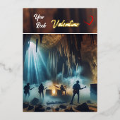 You Rock, Valentine flat card 箔シーズンカード (正面)