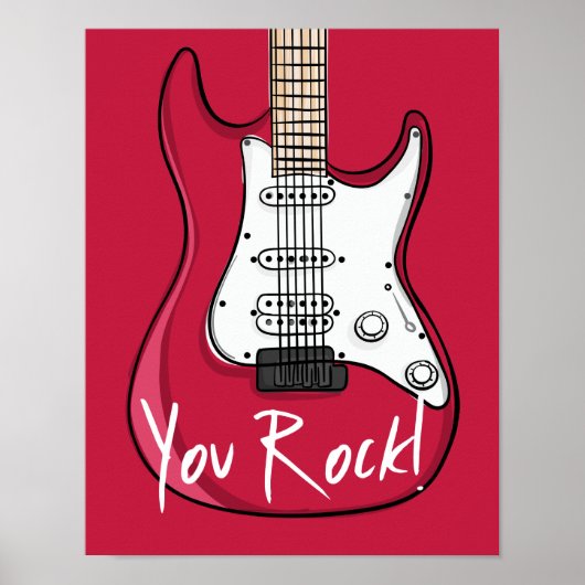 You Rock Valentine's Dayポスターのサイン ポスター (正面)