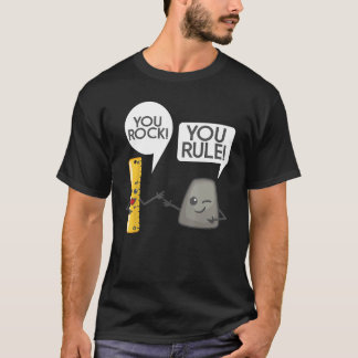 You Rock You Rule Shirt - Cute 素晴らし Rocker and Ru Tシャツ