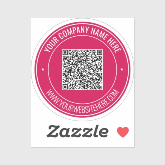 You rQRコードとカスタム文字ステッカー色を選択 シール (シート)