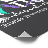 You Semicolon Suicide Prevention Awareness Week  ポスター (角)