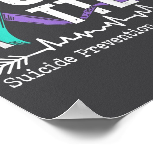 You Semicolon Suicide Prevention Awareness Week  ポスター (角)