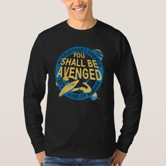You Shall Be Avenged  Men Women Tシャツ (正面)