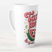 YOU SHALL TASTE IT! カフェラテマグ (左アングル)