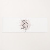 You shine Bright Yoga Mat ヨガマット (正面(横))