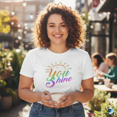You Shine Women's T-shirt Tシャツ