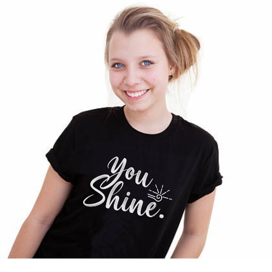 You Shine Women's T-shirt Tシャツ
