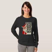 You should see the size of my sack Festive Holiday Tシャツ (正面フル)