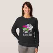 You Snooze You Bruise Paintball  Paintball  s Tシャツ (正面フル)