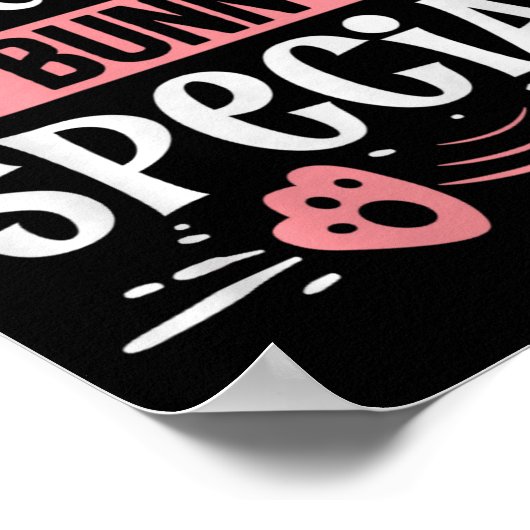 You Some Bunny Special Premium Tri-blend ポスター (角)