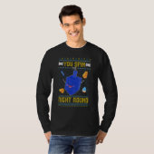 You Spin Me Right Round Dreidel Hanukkah Ugly Tシャツ (正面フル)