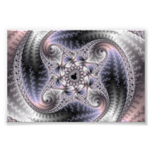 You Spin Me Round - Fractal Art フォトプリント