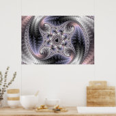 You Spin Me Round - Fractal Art ポスター (キッチン)