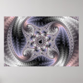 You Spin Me Round - Fractal Art ポスター (正面)